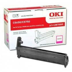 OKI 43870006 Red Original Drum Unit - C5650 / C5750