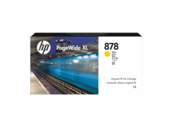 HP 878 (312Z4A) Sarı Orjinal Kartuş - PageWide XL