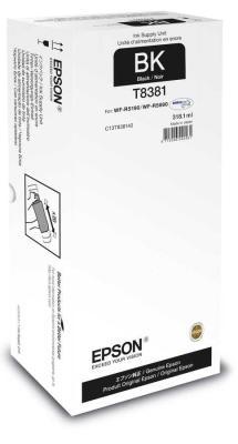 Epson C13T838140 (T8381) Schwarze Originalpatrone - WF