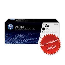 HP Q2612AD (12A) Siyah Orjinal Toner Tekli Paket -