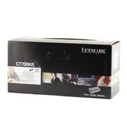 Lexmark C7700KS Schwarz, Original-Toner – C770 / C722.
