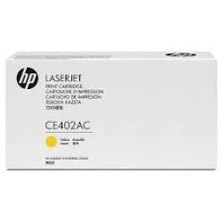 HP CE402AC (507A) Yellow Original Toner Cartridge - Laserjet M551 / M570