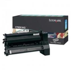 Lexmark C782X1KG Schwarzer Originaltoner - C782 / X782E