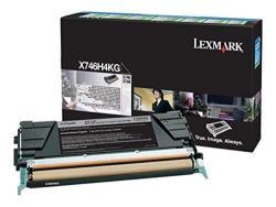 Lexmark X746H4KG Schwarz, Original-Toner, hohe Kapazität.