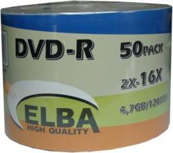 Elba DVD-R 4.7GB/120MIN 16x Bedruckbar 50li Schrumpf