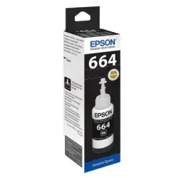 Epson C13T66414A (T6641) Siyah Orjinal Mürekkep Ka