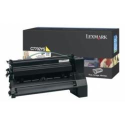 Lexmark C7702YS Sarı Orjinal Toner - C770 / C772 (