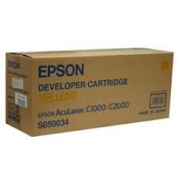 Epson C13S050034 C1000/C2000 Yellow Original Toner Cartridge