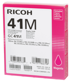 Ricoh GC-41M 405763 Kırmızı Orjinal Kartuş - SG311