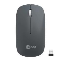 Lenovo Lecoo WS214 Wireless 1200DPI 3 Button Grey Optical Slient Mouse