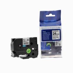 Brother TZe-FX251 Black On White Compatible Label Strip 24mm x 8m