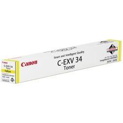Canon C-EXV34Y (3785B002AA)  Sarı Orjinal Toner