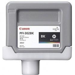 Canon PFI-302BK (2216B001AA) Siyah Orjinal Kartuş 330 Ml. - iPF8000 / iPF8100 (Ex)