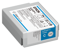 Epson SJIC42P-C Blaue Orjinalpatrone — C4000e