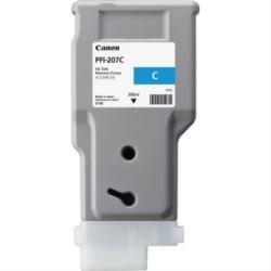 Canon PFI-207C (8790B001) Mavi Orjinal Ka