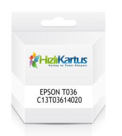 Epson C13T03614020 (T036) Schwarze Kompatible Patrone - Schwarz