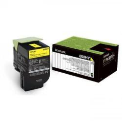 Lexmark 80C8HYE (808HYE) Sarı Orjinal Toner - CX41