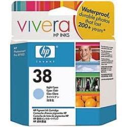 HP C9418A (38) Açık Mavi Orjinal Kartuş - B918