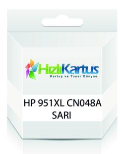 HP CN048A (951XL) Sarı Muadil Kartuş - Pro 8600