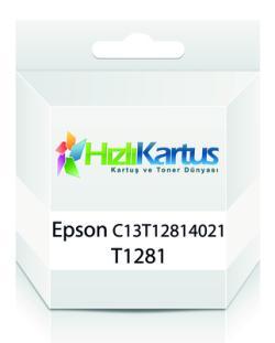 Epson C13T12814021 (T1281) Schwarze kompatible Tintenpatrone - Stylus SX125