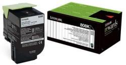 Lexmark 80C80K0 (808K) Siyah Orjinal Toner - CX410