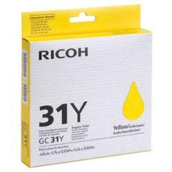 Ricoh GC-31 Yellow Original Cartridge (405691) GXe3300N, GXe3350N, GXe5550N, GXe7770N