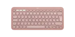 Logitech (920-011861) K380S Pebble Keys 2 Bluetooth Pink Keyboard