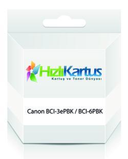 Canon BCI-3ePBK / BCI-6PBK (4485A002) Photo Black Universal Compatible Cartridge - BJC-3000