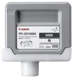 Canon PFI-301MBK (1485B001) Matte Black Orj
