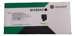 Lexmark 81C8XK0 Schwarz, Original-Toner, Extra hohe Reichweite.