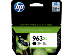 HP 3JA30AE (963XL) Schwarz, Originalpatrone, hohe Reichweite.