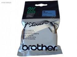 Brother M-K521 Black P-Touch Label 9mm Auf Blau - PT-55 / PT-60 / PT-80