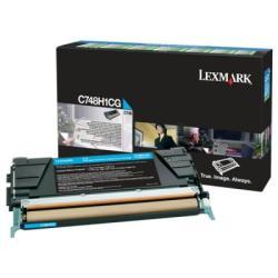 Lexmark C748H1CG Mavi Orjinal Toner - C748de / C74