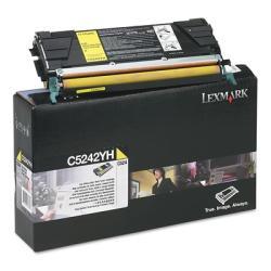 Lexmark C5242YH Sarı Orjinal Toner Yüksek Kapasite