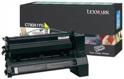 Lexmark C780A1YG Yellow Original Toner Cartridge - C780 / C782 (C)