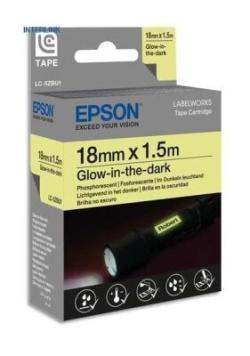 Epson LC-5ZBU1 Schwarz - Bright Etiket Tag (18mm)