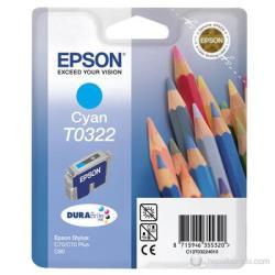 Epson C13T032240 (T0322) Cyan Original Cartridge (Without Box)