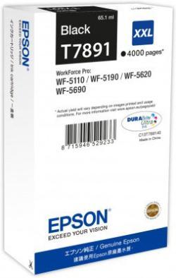Epson C13T789140 (T7891) Schwarze Orjinalpatrone — WF