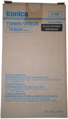 Konica Minolta TN-302K (960846) Black Original Toner - 8020 / 8031