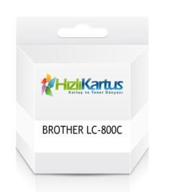 Brother LC-800C Mavi Muadil Kartuş - MFC-3220C