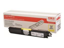OKI 44250722 Gelber Originaltoner - C110 / C130