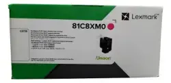 Lexmark 81C8XM0 Kırmızı Orjinal Toner Ekstra Yükse
