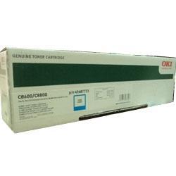 OKI 43487723 Mavi Orjinal Toner - C8600 / C8800