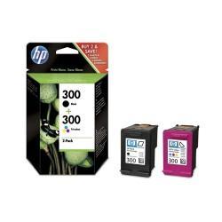 HP CN637E (300) Schwarz + Farbiges 2-Paket