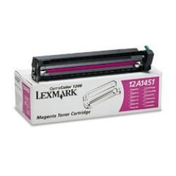 Lexmark 12A1451 Magenta Original Laser Toner - 1200 / 1200M
