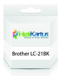 Brother LC-21BK / LC-600BK Schwarze Kompatible Patrone - MFC-3100