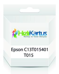 Epson C13T015401 T015 Siyah Muadil Kartuş