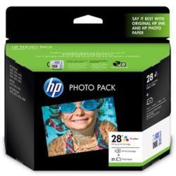 HP Q8893AA (28) Renkli Orjinal Kartuş + 25 Fot