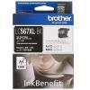 Brother LC567XLBK Schwarz, Originalpatrone - MFC-J2310