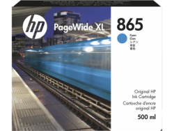 HP 865 (3ED85A) Blau, Originalpatrone - PageWide XL